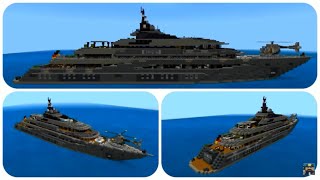 Minecraft How to Build a Yacht in Minecraft Part 1 Kismet  Minecraft Yacht Tutorial [upl. by Macleod]