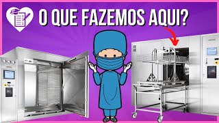 CENTRAL DE MATERIAL E ESTERILIZAÇÃO  O Coração do Hospital [upl. by Nixie]