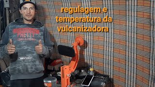 regulagem e temperatura da vulcanizadora articulada da marca viluz [upl. by Florentia82]