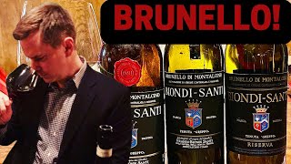 BRUNELLO DI MONTALCINO Wine amp 5 Top Producers Wine Collecting [upl. by Kcinom782]