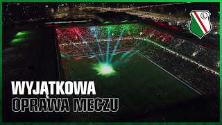 DLA CIEBIE POLSKO Patriotyczna oprawa meczu Legia Warszawa  Lech Poznań [upl. by Korrie961]