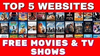 Top 5 Websites for FREE MOVIES amp TV SHOWS  Fully legal [upl. by Alisander]