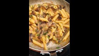 PASTA CREMA DI FUNGHI E PATATE SENZA PANNA [upl. by Francie612]