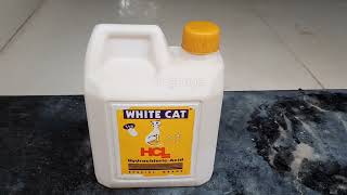 Best acid for tile cleaning WHITE CAT 🐈 [upl. by Tegan]