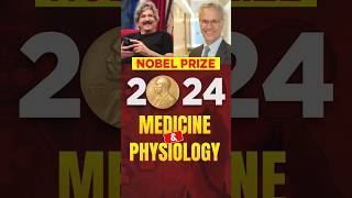 Nobel Prize 2024 in Medicine amp Physiology Announced shorts [upl. by Stillmann]