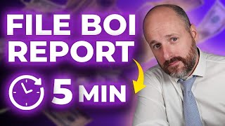 How To File The BOI Report For FREE Step By Step [upl. by Sjoberg]