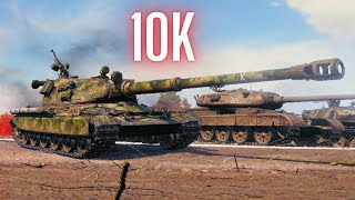 World of Tanks 60TP 10K Damage amp Obj279  10K amp Obj277  10K dmg sa [upl. by Enamart]