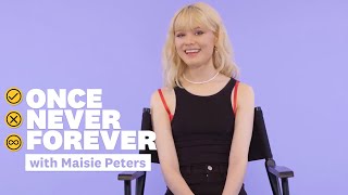 Maisie Peters Spills On Her First Date Experience  Once Never Forever  Womens Health [upl. by Shipman]