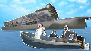 ZOMBIE SURVIVAL on SINKING SHIP  Garrys mod Gameplay  Gmod Ship Sinking Survival [upl. by Earehc700]