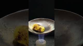 Grape vs Hot Spoon experiment rhcb scienceexperiment hotspoon satisfying asmr [upl. by Eatnoled]