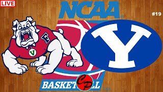 Fresno State vs BYU College Basketball Live Game Cast amp Chat [upl. by Justinn120]