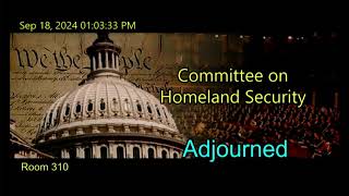 Homeland Security Hearing on Border Policies [upl. by Suivatra]