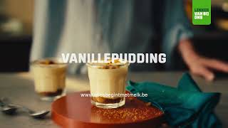 Alles begint met melk ook deze vanillepudding met speculoos [upl. by Hametaf790]