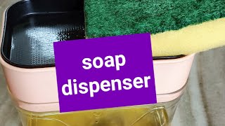 soapdispenser liquid soap dispenser review  unboxing [upl. by Nauqan]