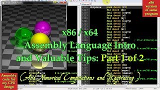 x86x64 Assembly Language Intro and Valuable Tips pt 12 [upl. by Palua]