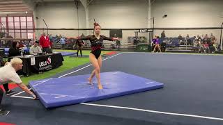 Mila Halpin  2024 KY State Championships  Floor  9175  7th [upl. by Macrae]