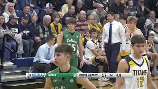 Celina vs OttawaGlandorf Boys Basketball 222024 [upl. by Jaclin]