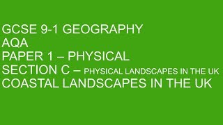 GCSE 91 Geography  Coasts  EVERYTHING you need [upl. by Taveda]