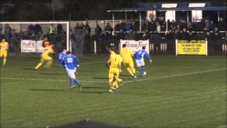 Wealdstone FC vs Concord Rangers Part 2 280313 [upl. by Ecirted324]