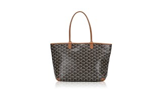 Goyard Goyardine Artois PM Black Tan [upl. by Dickenson]