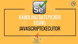 Handling Datepicker in Selenium using JavascriptExecutor  Java [upl. by Milicent]