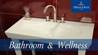 Bathroom Sinks  LaBelle Collection  Villeroy amp Boch [upl. by Cirdahc472]