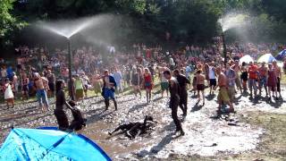 Ozora Festival 2011 People dancing in the mud 2 [upl. by Carew]