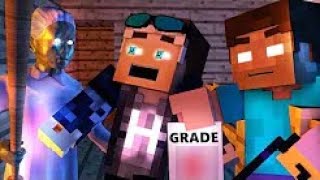 Monster School GRANNY HORROR GAME CHALLENGE  Minecraft Animation Parody Reuploaded [upl. by Quita]