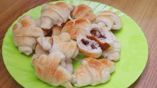 How to make Chocolate Croissants  Chocolate Croissant Recipe [upl. by Aihsilat]