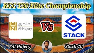 Al Hajery Team Xl vs Stack CC  Match 6  KCC T20 Elite Championship 2nd Edition [upl. by Materi]