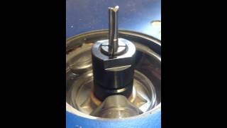 Full tightening sequence for triton router 14quot collet [upl. by Ordisy985]