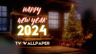 Step into 2024 with Mesmerizing 4K TV Wallpaperthemed New Years Celebration [upl. by Melac]