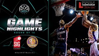 SIG Strasbourg v Hapoel Atsmon Holon  Rd of 16  W1  Highlights Basketball Champions League 2223 [upl. by Garwood]