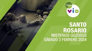 Santo Rosario de hoy Sábado 3 Febrero de 2024 📿 Misterios Gozosos TeleVID SantoRosario [upl. by Jacquetta]