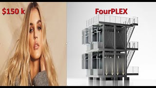 How I bought 1st investment property build 4Plex new fourplex modular construction ADU Coop [upl. by Ynattib]