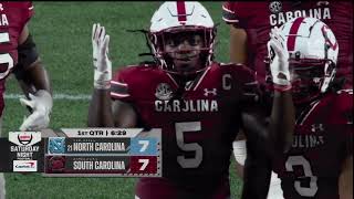 2023 USC vs UNC  Dakereon Joyner 4 Yd Touchdown Run [upl. by Morlee]