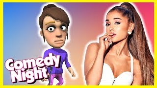 ARIANA GRANDE ROASTING HATERS [upl. by Nivram]