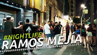 NIGHTLIFE RAMOS MEJÍA I BUENOS AIRES I ARGENTINA I 4K Walking Tour VLOG [upl. by Yseulte]