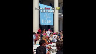 Bama Rush 2024 Bid Day Reveal [upl. by Carmon]