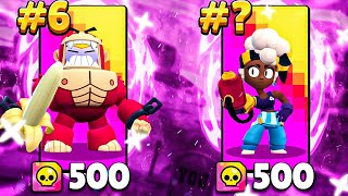 ALL 18 CHROMATIC Brawlers Ranked from WORST to BEST [upl. by Hebe]