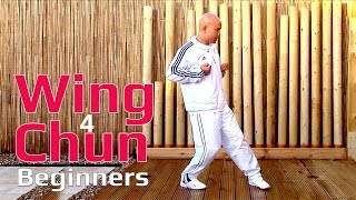 Wing chun for beginners lesson 2 basic leg exercise with twist [upl. by Wakefield]