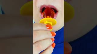 asmr CANDY WITH TANGERINE FLAVOR eating sounds mukbang food [upl. by Andrea204]