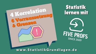 46 Korrelation  Vorraussetzungen und Grenzen [upl. by Enileve]