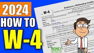 How to Fill Out an IRS W4 Form  2024 W4 Tax Form  Money Instructor [upl. by Koal]