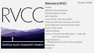 RVCC November 10 2024 [upl. by Ynor]