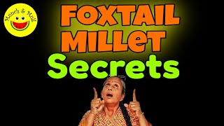 Foxtail Millet Nutrition  How Foxtail Millet is Good for Diabetes [upl. by Aihsotan]