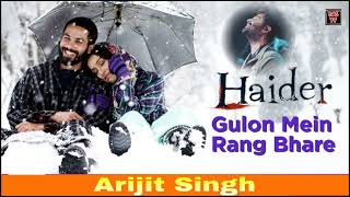 Gulon Mein Rang Bhare  Arijit Singh  Haider [upl. by Atsahs825]