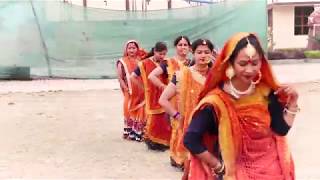 Pahadi Garwali Dance by St Francis School Tanakpur Teachers [upl. by Demaggio385]