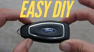 Ford Fiesta  Focus  CMax Key Fob Battery Replacement  Complete How To Tutorial [upl. by Patsy309]