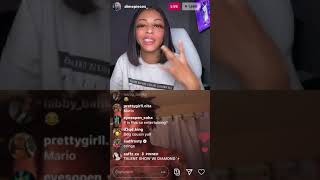 Diamond Nicole Tells Deaf Man To Eat Her Out On Live ‼️ [upl. by Ashla]